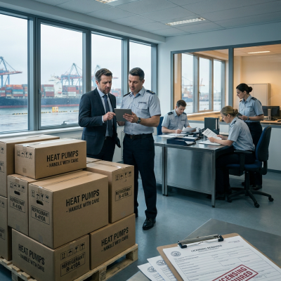 a cinematic corporate editorial image illustrating a costly mistake