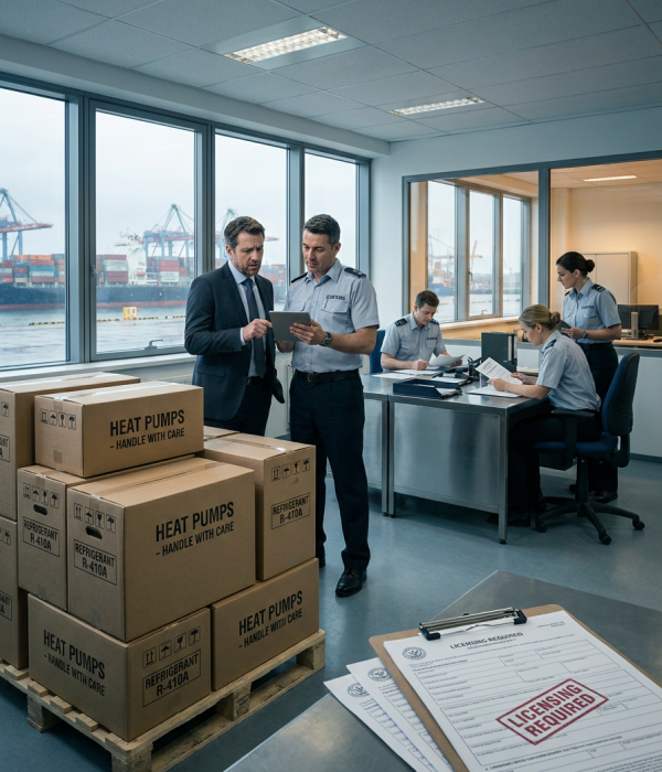 a cinematic corporate editorial image illustrating a costly mistake
