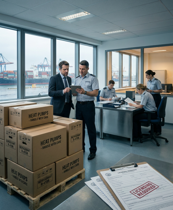 a cinematic corporate editorial image illustrating a costly mistake